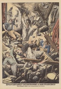 Il terremoto di San Francisco del 1906 da French School