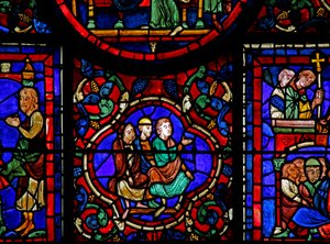 La finestra di San Martino: decorativa da French School