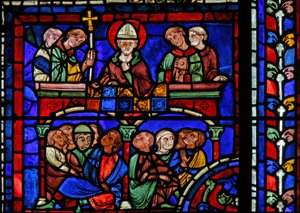 La finestra di San Martino: il santo predica da French School