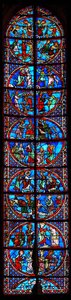 Vetrata di San Pietro e San Paolo da French School