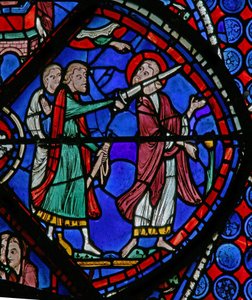 La finestra di San Tommaso: attaccato da un sacerdote del sole con una spada da French School