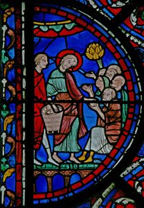 La finestra di San Tommaso: distribuisce pane ai poveri