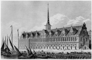 La Borsa, Copenaghen, 1846 da French School