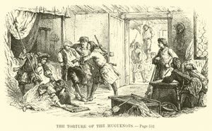 La Tortura degli Ugonotti da French School