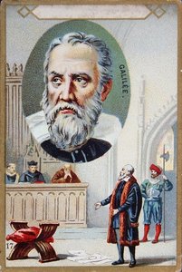 Il processo di Galileo Galilei (1564-1642) nel 1633 da French School