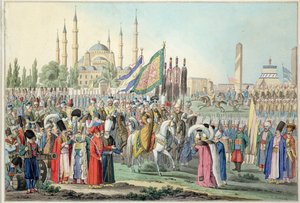 Il Sultano turco che rivede i suoi giannizzeri