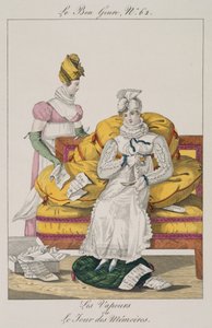 I vapori o Il giorno dei conti, tavola 62 da Le Bon Genre, 1813