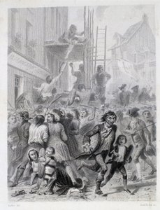 La Guerra delle Farine: rivolta davanti a una panetteria nel maggio 1775 (primi frutti della Rivoluzione Francese)