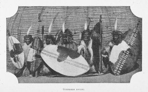 Le canoe del fiume Ogooue, illustrazione da 