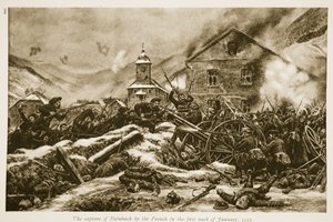 La cattura di Steinbach da parte dei francesi nella prima settimana di gennaio 1915, 1915-19 da French School