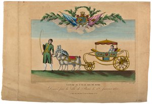 La carrozza del Re di Roma, donata dalla città di Parigi