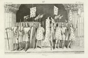 Il neonato Giovanni I proclamato re di Francia, 1316