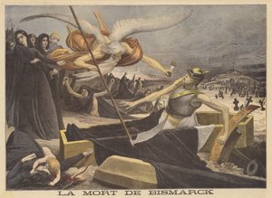 La morte di Bismarck da French School