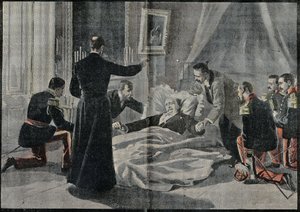 La morte di Felix Faure (1841-1899), presidente della Francia, l