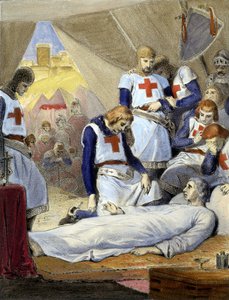 La morte di San Luigi, durante l