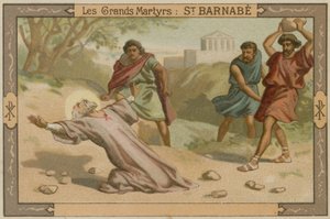 La morte di San Barnaba da French School