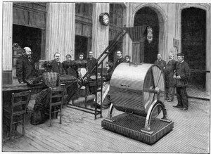 Il salone del Credit Foncier nel 1898.