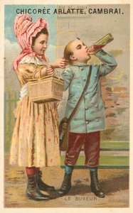 Il bevitore da French School