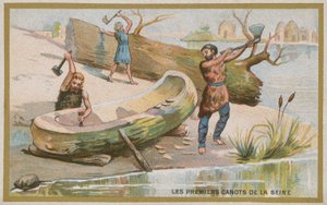 Le prime canoe sulla Senna da French School