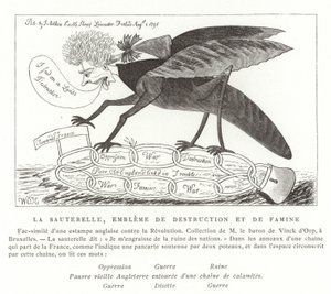 La locusta, emblema di distruzione e carestia da French School