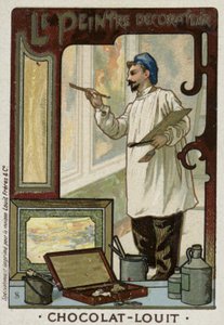 Il pittore e decoratore da French School