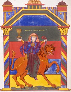 La personificazione della Grande Babilonia da French School