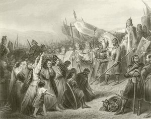 La sottomissione di Witikind, 785 da French School