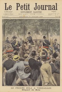 Il processo di Emile Zola a Versailles da French School
