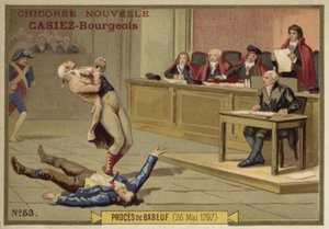 Il processo di Gracchus Babeuf, Parigi, Rivoluzione Francese, 26 maggio 1797