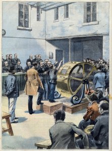 La ruota della fortuna. Sorteggio al Crédit Foncier de France, in "Le Petit Parisien" da French School