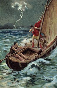 Il giovane Giulio Cesare (100-44 a.C.) attraversa l