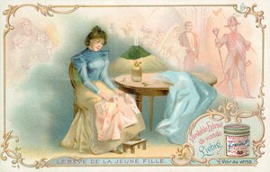 Il sogno della giovane ragazza da French School