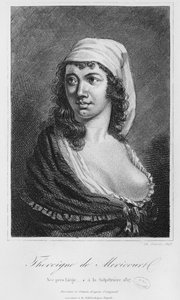 Theroigne de Mericourt, inciso da Charles Devrits (19° secolo) 1845 da French School