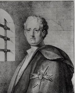 Thomas-Arthur, Conte di Lally (1702-66) nella sua prigione da French School