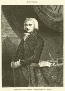 Thomas Erskine (incisione) da French School