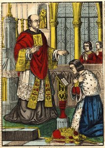 Thomas Helie, confessore del Re San Luigi da French School