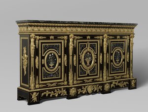 Armadio a tre porte, c.1835-38 da French School
