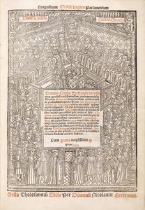 Frontespizio che mostra il Parlamento di Tolosa, 1515
