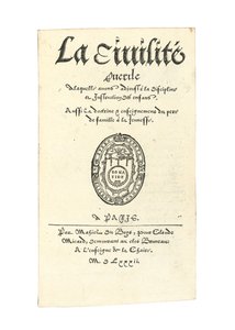 Pagina del titolo da 