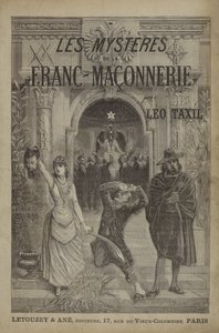 Illustrazione della pagina del titolo per Les Mysteres de la Franc-Maçonnerie Devoiles (incisione)