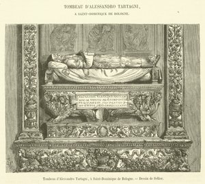 Tomba di Alessandro Tartagni, a San Domenico di Bologna