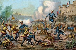 Guerra del Tonchino (Vietnam). Difesa di Tuyên Quang da parte delle truppe francesi dal 14 febbraio al 3 marzo da French School