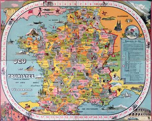 Gioco del Tour de France, c.1930 da French School