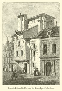 Tour de Pet-au-Diable, rue du Tourniquet Saint-Jean da French School