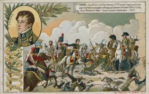 Carta commerciale con immagine della Battaglia di Austerlitz
