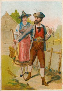 Costume tradizionale da French School
