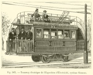 Tram elettrico dell