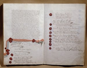 Trattato di Westfalia, firmato a Munster il 24 ottobre 1648