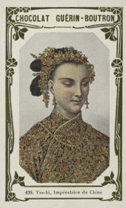 Tse-hi, Imperatrice di Cina da French School