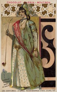 Gentildonna turca, XIX secolo da French School